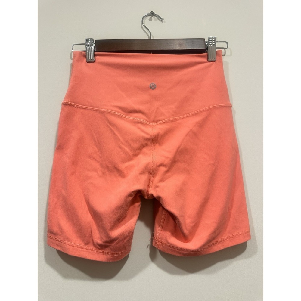 lululemon align High Waist Coral Bike Shorts